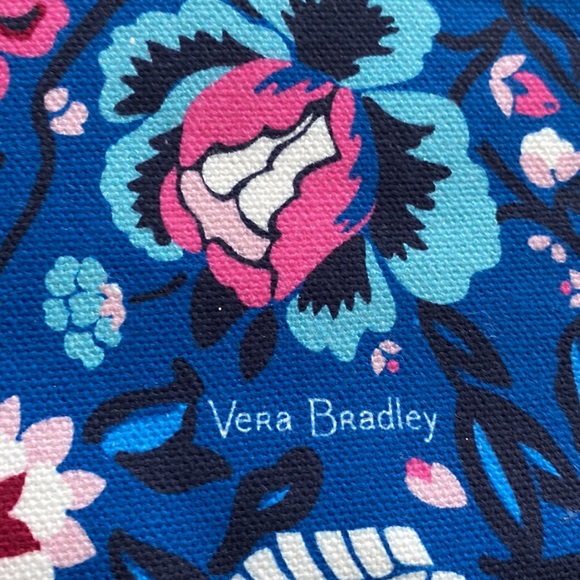NWT! Vera Bradley for Staples Exclusive POUCH, Berry Bloom - Picture 4 of 5
